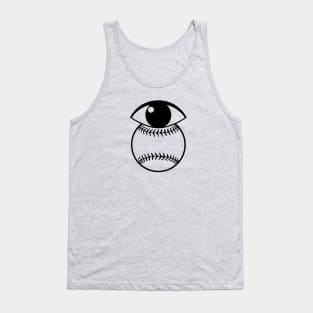 Funny Baseball Keep Your EYE on the BALL Tank Top